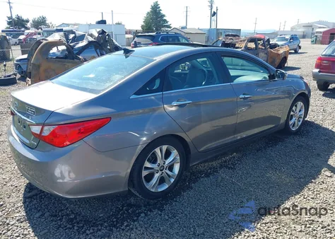 2013 Hyundai Sonata Limited from USA, damaged, VIN 5NPEC4AC4DH538397